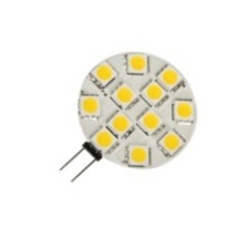 ЛМС-40, Светодиодная алюминиевая лампа 20Вт, цоколь G4, 12 светодиодов