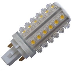 ЛМС54-1 G23 ТБ, Светодиодная алюминиевая лампа 8.1Вт, цоколь G23, 54 светодиода, аналог лампе накаливания 75Вт