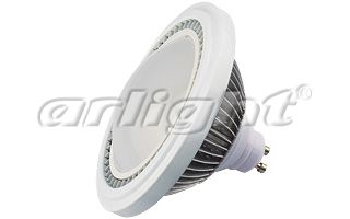 MDSL-AR111-GU10-12W Warm White, Светодиодная лампа MDSL-AR111-GU10-12W 120deg Warm White 220V