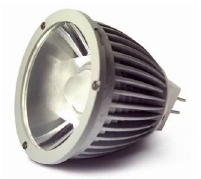EL16-51W1, Светодиодная лампа 5Вт, белый свет, цоколь GU5.3