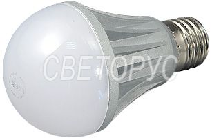 Multi Е27 А60-9W White 220V, Светодиодные лампы на базе 3х1W, 5х1W, 5x2W, 7x1W, 7x2W, 9x1W светодиодов. Корпус ШАР 220B. Цоколь E27