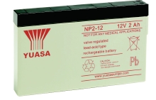 NP2-12, Свинцово-кислотная батарея с регулирующимся клапаном