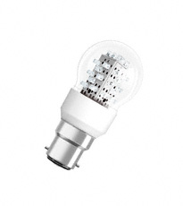 CL P 15 CL WW B22, Светодиодная лампа 1.6Вт, теплый белый свет, цоколь B22, колба прозрачная