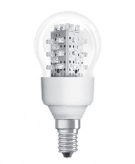 CL P 15 CL WW E14, Светодиодная лампа 1.6Вт, теплый белый свет, цоколь E14, колба прозрачная