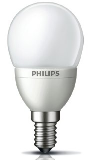 Novallure D 3W E14 2700K 230V P4, Светодиодная лампа 3Вт, теплый белый свет, цоколь E14, колба P45 матированная