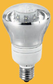 R63-H-E14-80L-WW, Лампа светодиодная 4.5Вт, белый теплый свет, цоколь E14