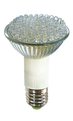 R63 80LED, Светодиодная лампа 4Вт, цоколь E27, 80 светодиодов, заменяет лампу накаливания 40Вт
