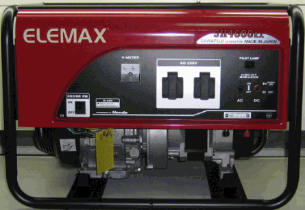 SH 4600 EX-R, Бензиновый генератор Elemax SH 4600 EX-R